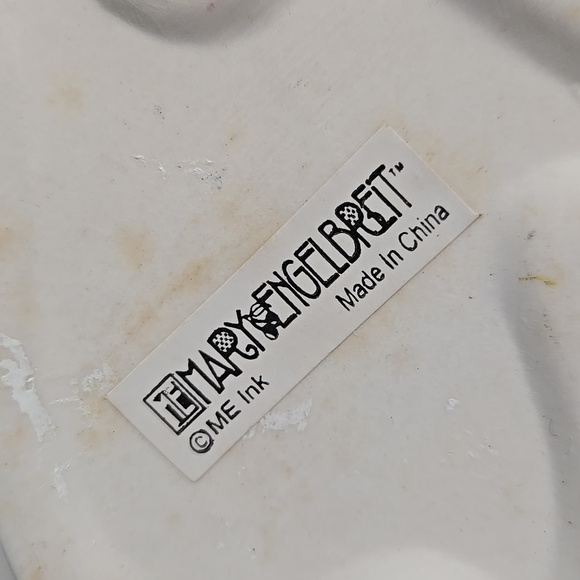 3 Vintage Mary Engelbreit ME Tea Light Candle Holders Christmas Mittens Decor - Picture 15 of 16